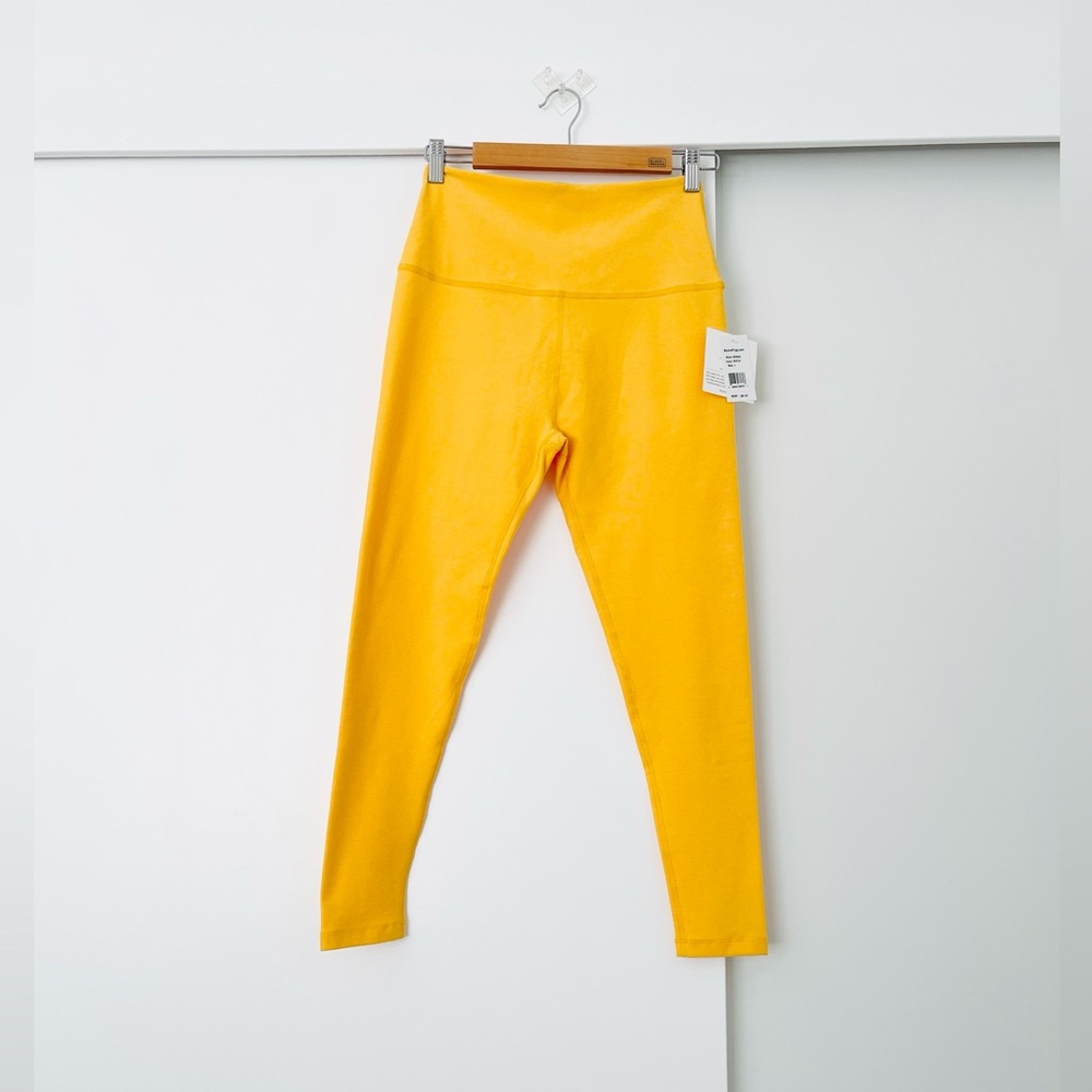 NWT Beyond Yoga Spacedye Leggings Yellow Size Large